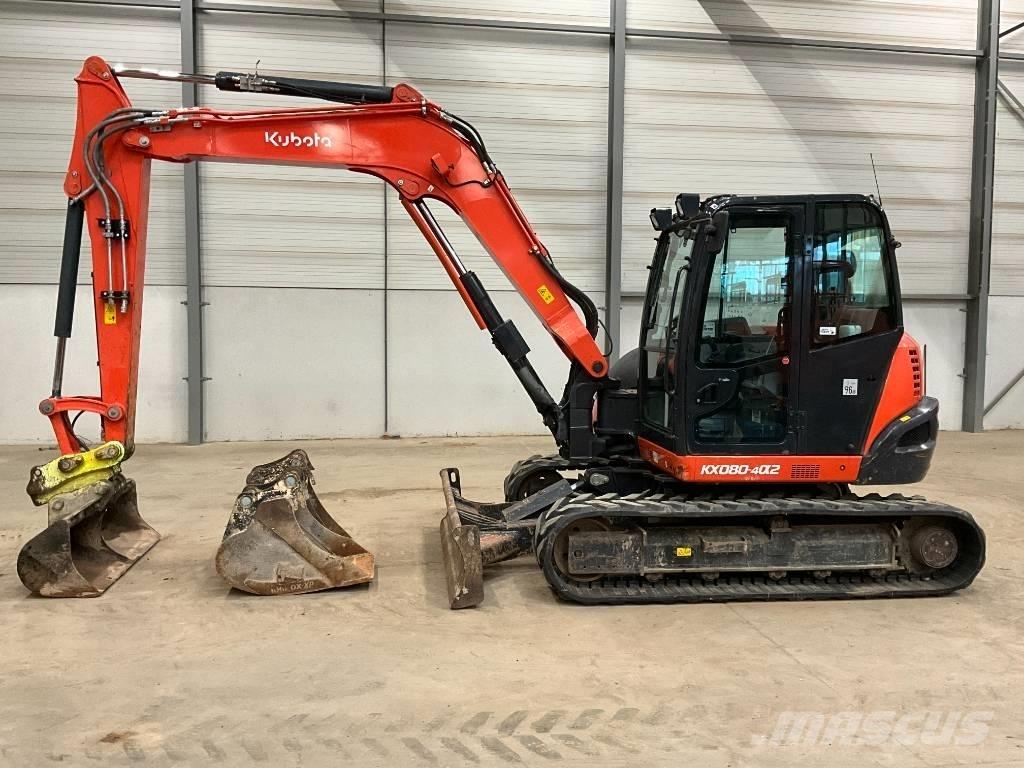 Kubota KX 080-4 A 2 Escavatori medi 7t - 12t