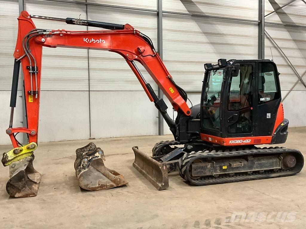 Kubota KX 080-4 A 2 Escavatori medi 7t - 12t