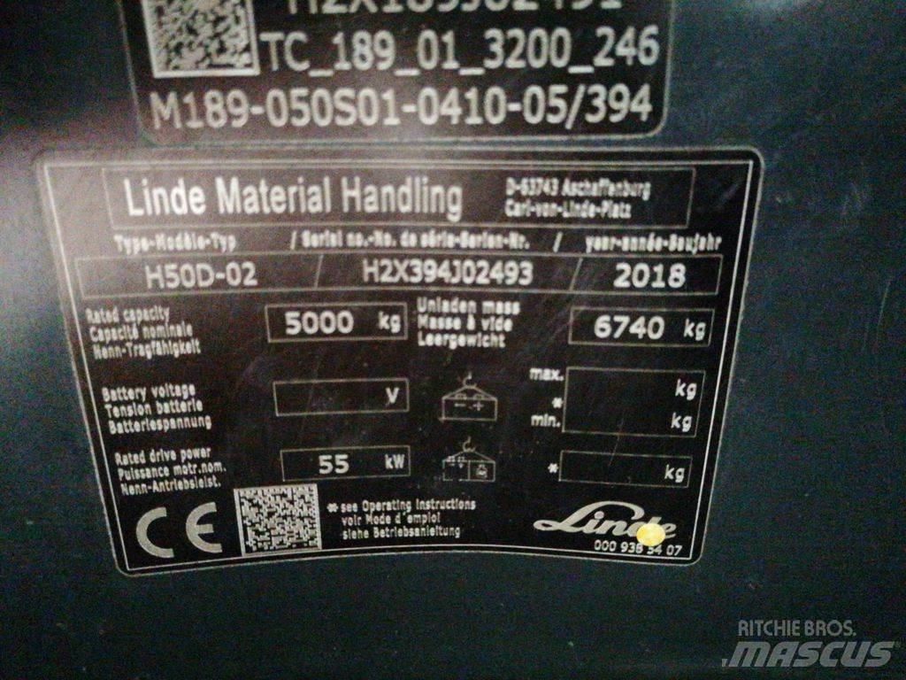 Linde H50D-02 Carrelli elevatori diesel