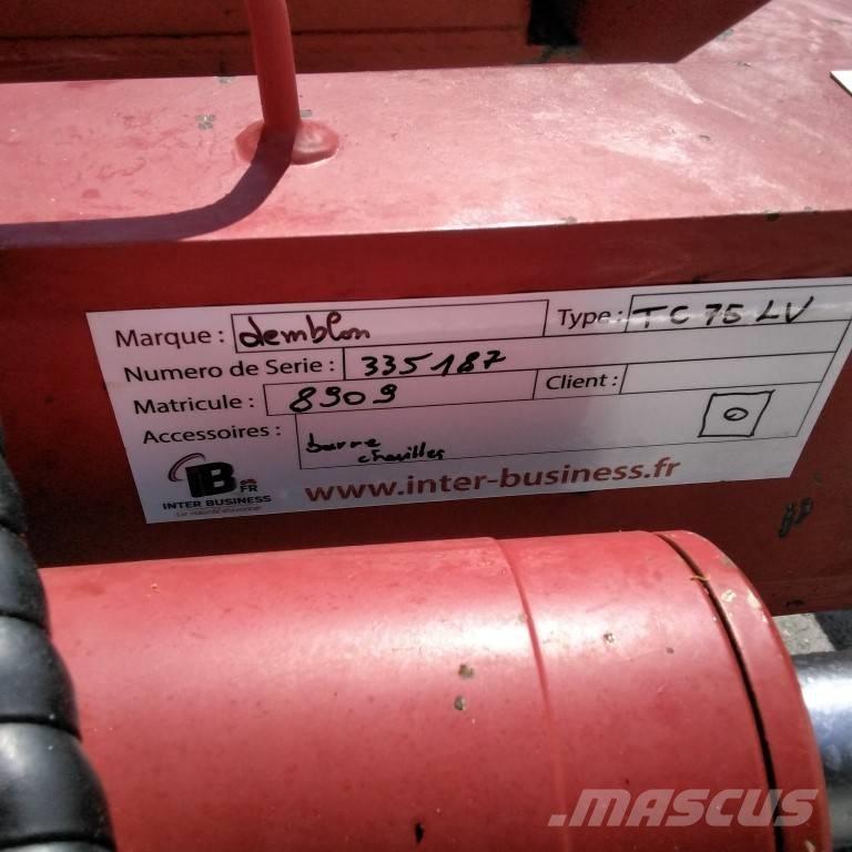 Demblon TC 75 LV Aratri reversibili