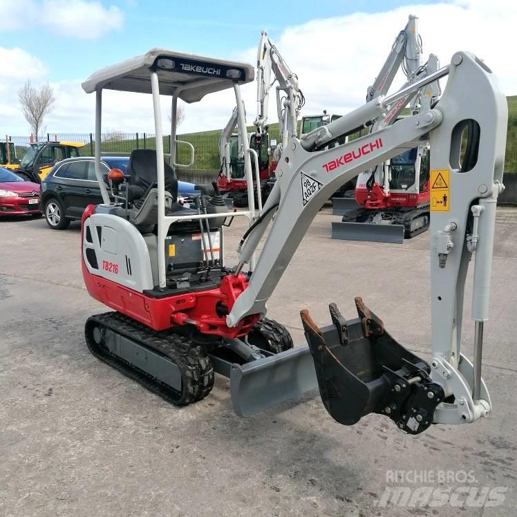 Takeuchi TB216 Miniescavatori