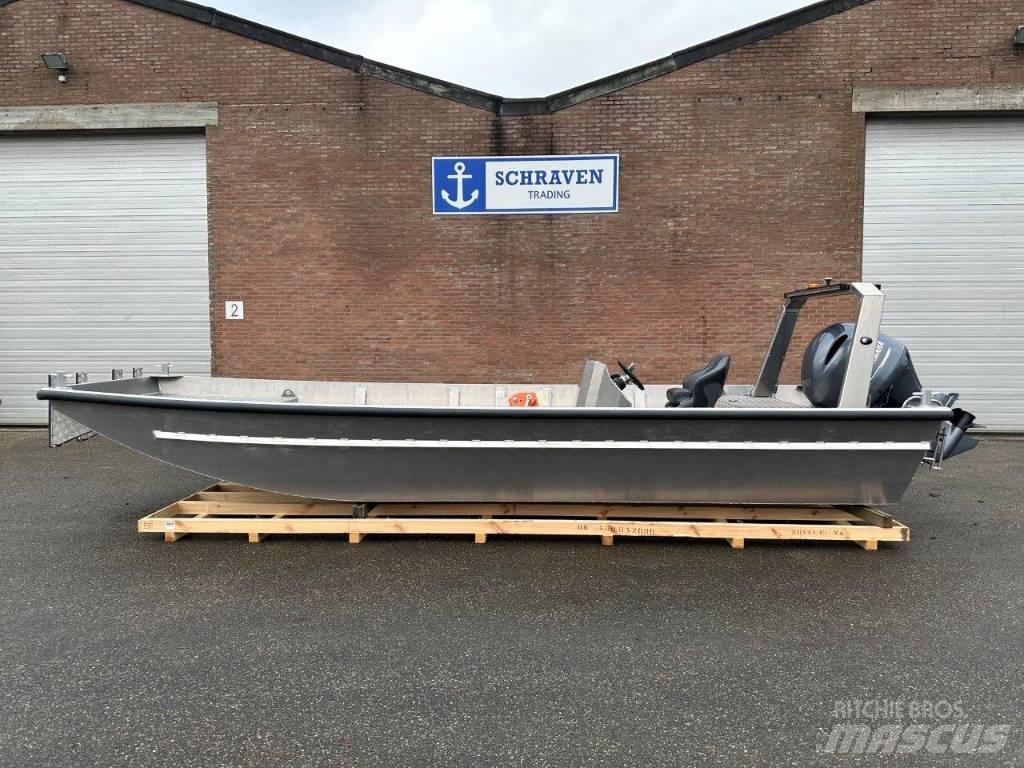  Werkboot Aluminium Barche da lavoro, chiatte e pontoni