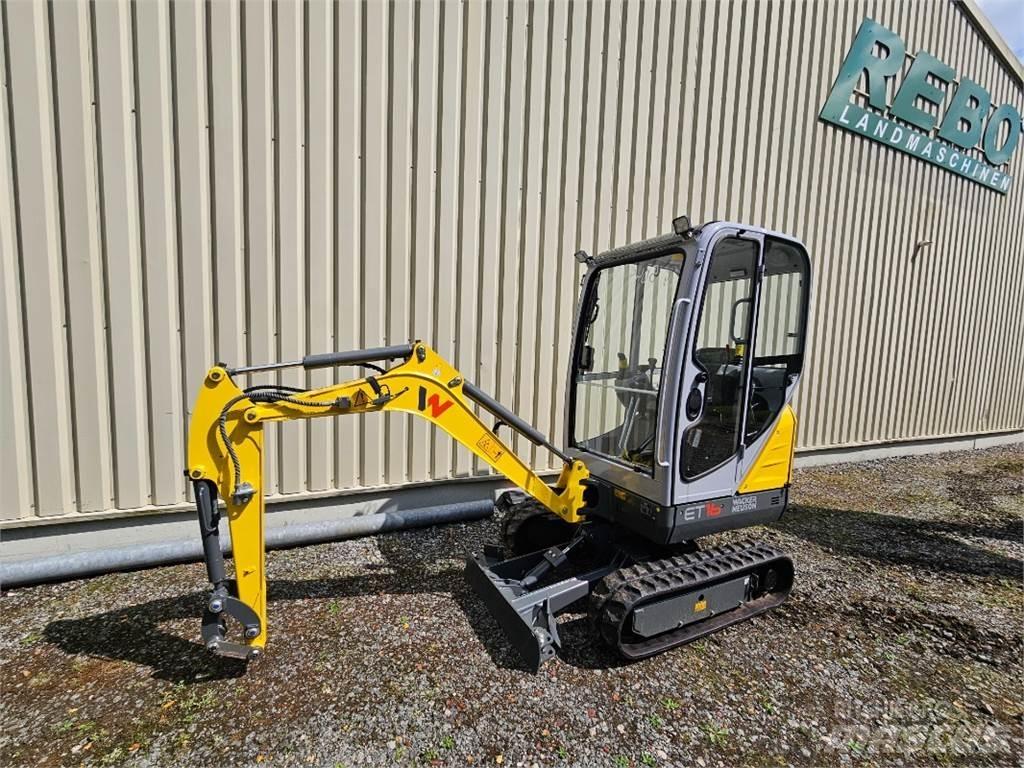 Wacker ET 16 Miniescavatori
