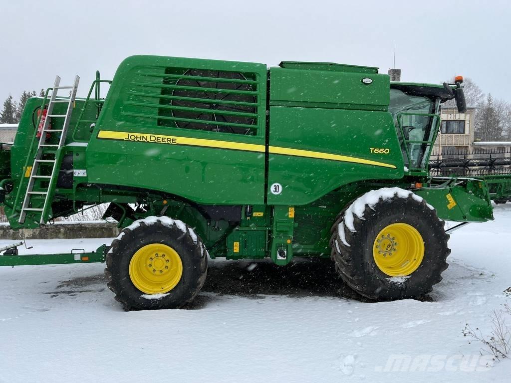 John Deere T 660 Mietitrebbiatrici