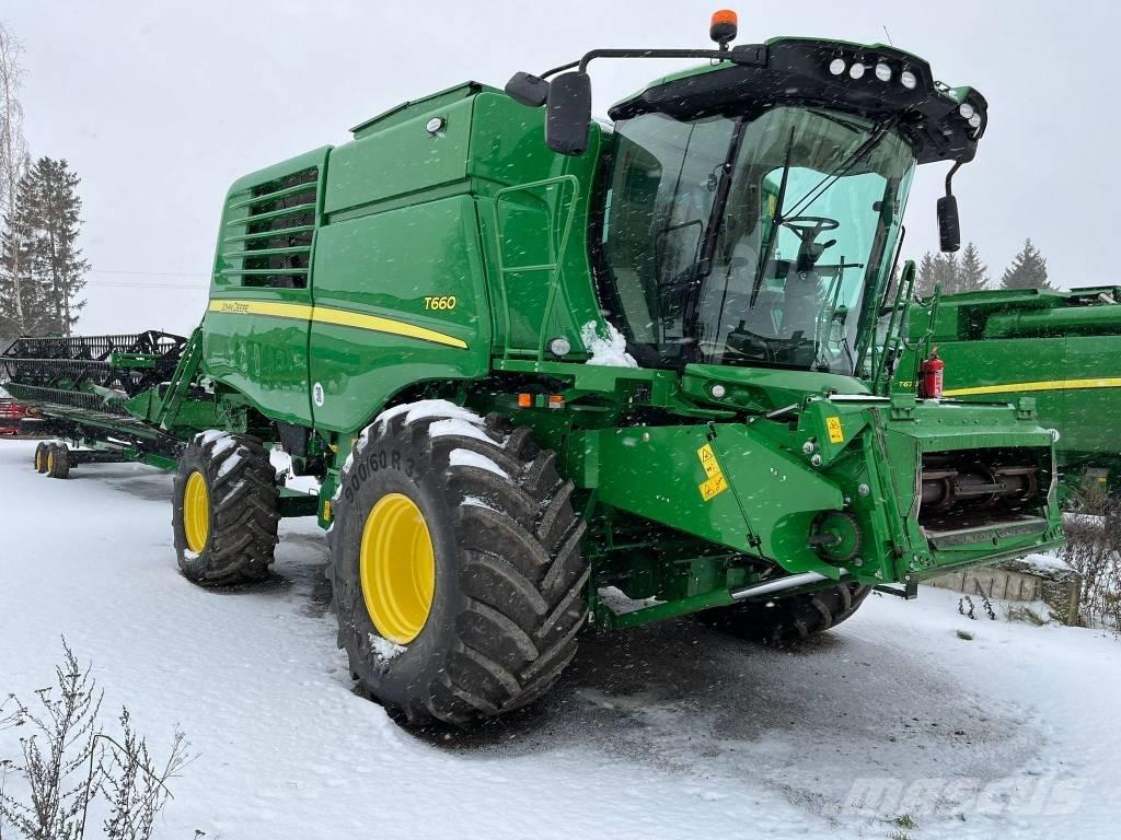 John Deere T 660 Mietitrebbiatrici