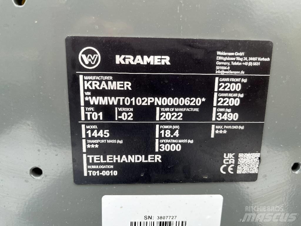 Kramer 1445 Pale gommate telescopiche