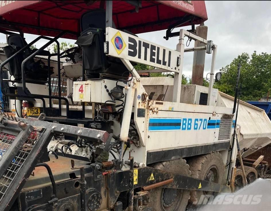 Bitelli BB 670 Finitrici