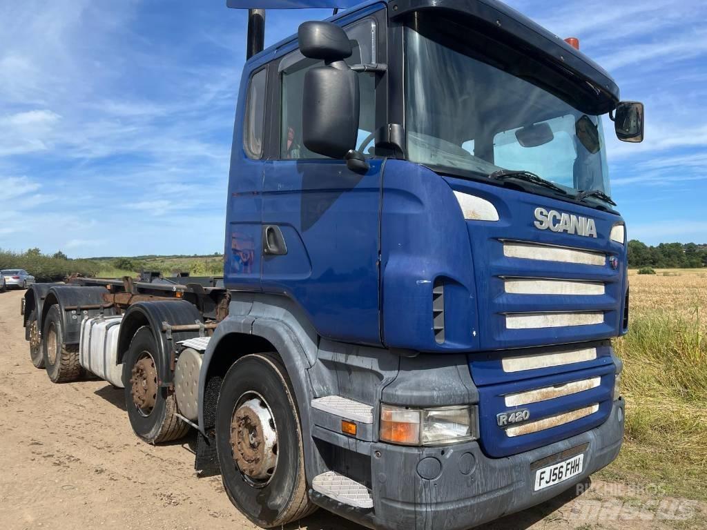 Scania R420 Camion con gancio di sollevamento