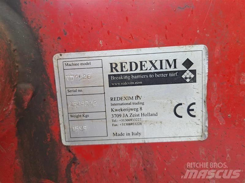 Redexim 7526 Aeratori e scoticatori terreno