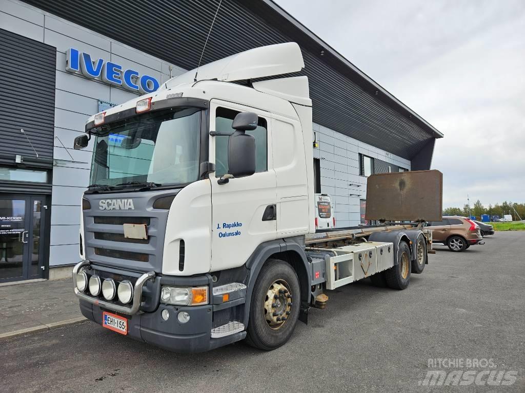 Scania G420 6x2*4 Camion portacontainer