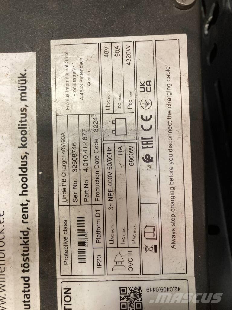 Linde R 14 Carrello retrattile