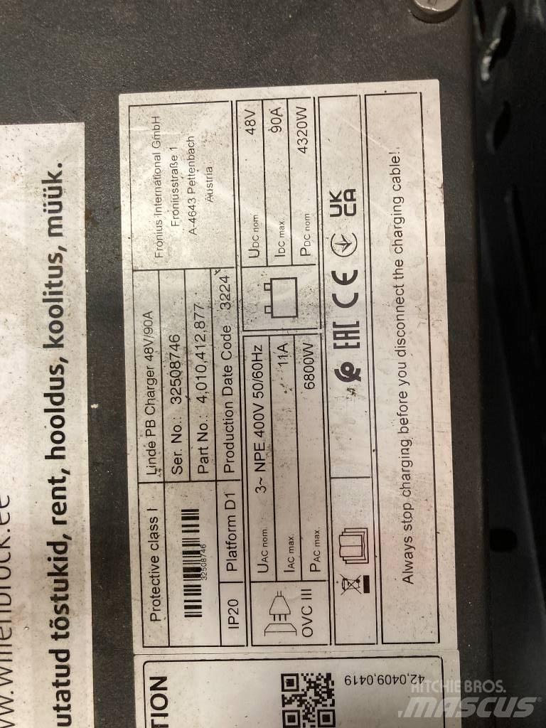 Linde R14/1120 Carrello retrattile