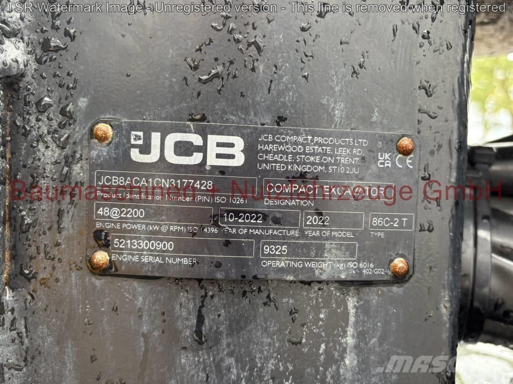 JCB 86C-2 TAB -Demo- Escavatori medi 7t - 12t