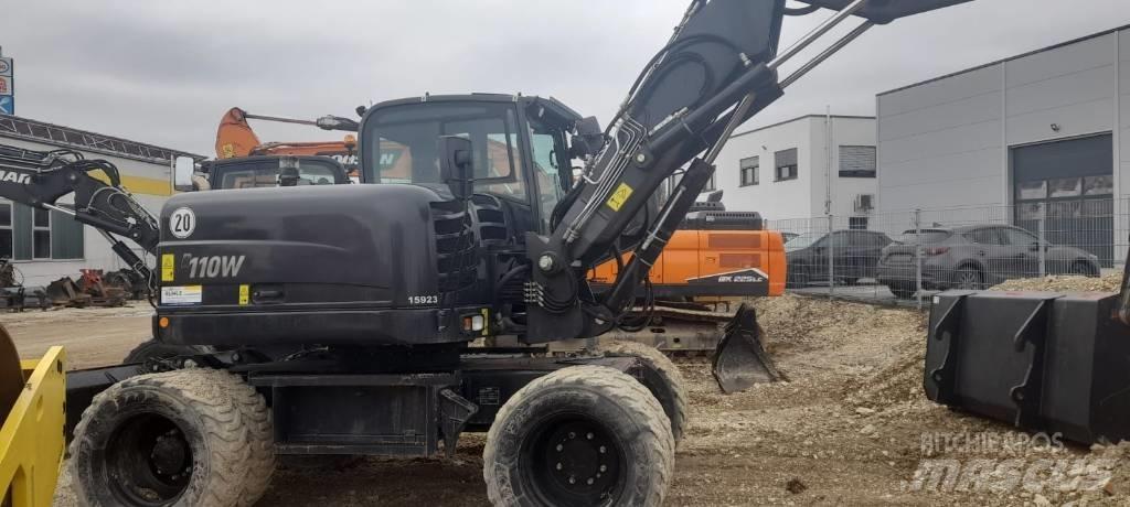 Yanmar B 110 W Escavatori gommati