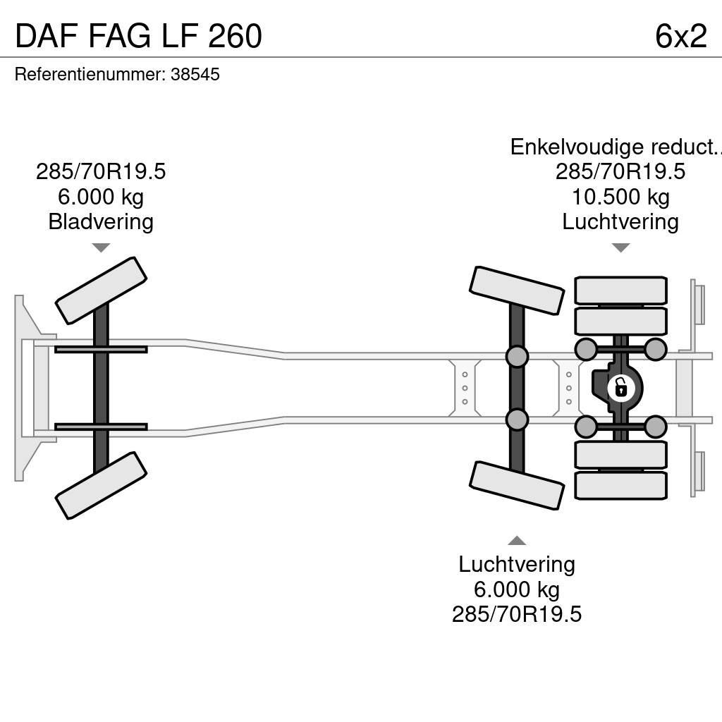 DAF FAG LF 260 Camion dei rifiuti