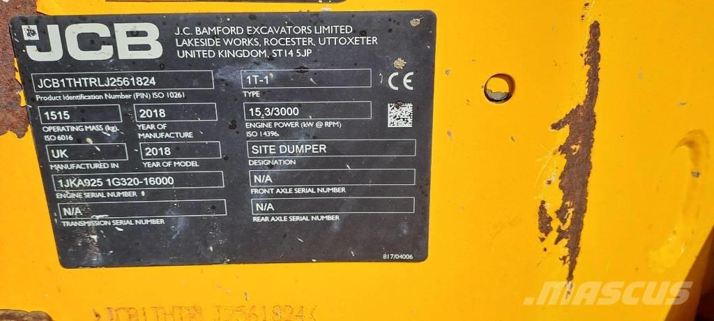 JCB 1 T Mini dumper