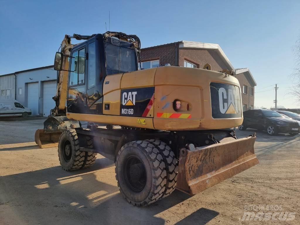 CAT M 316 D II Escavatori gommati