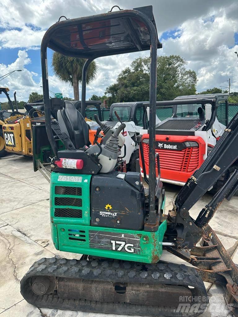 John Deere 17G Miniescavatori