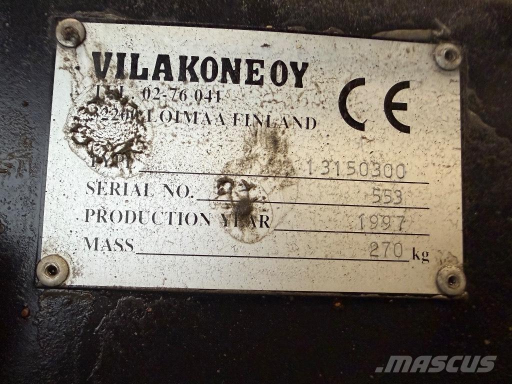 Vila Hiekoitin Attrezzature per trattori compatti