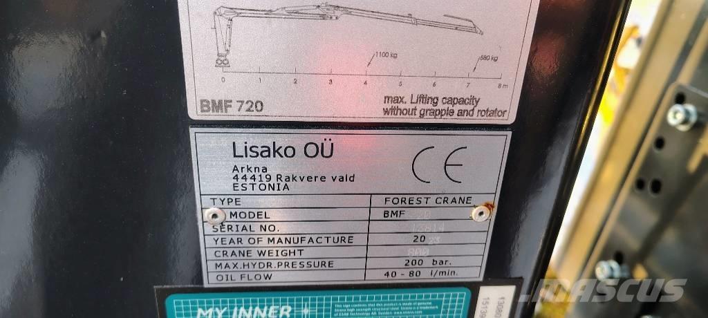 BMF BMF 720 11T1 PRO Rimorchi forestali