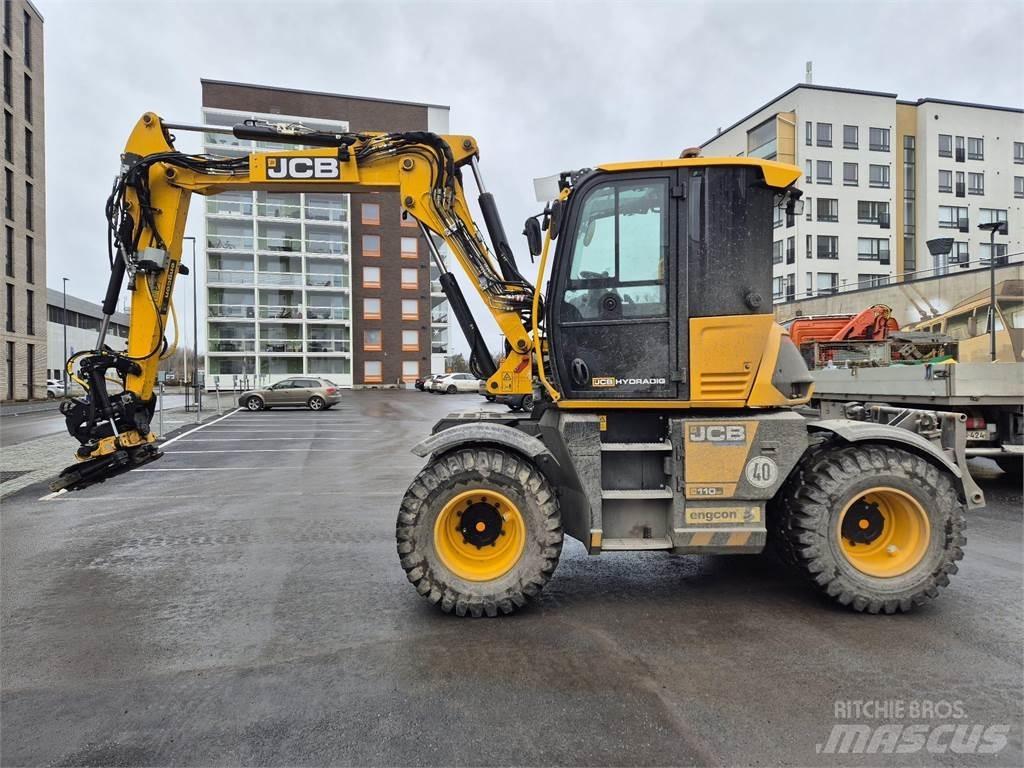 JCB Hydradig 110W Escavatori gommati