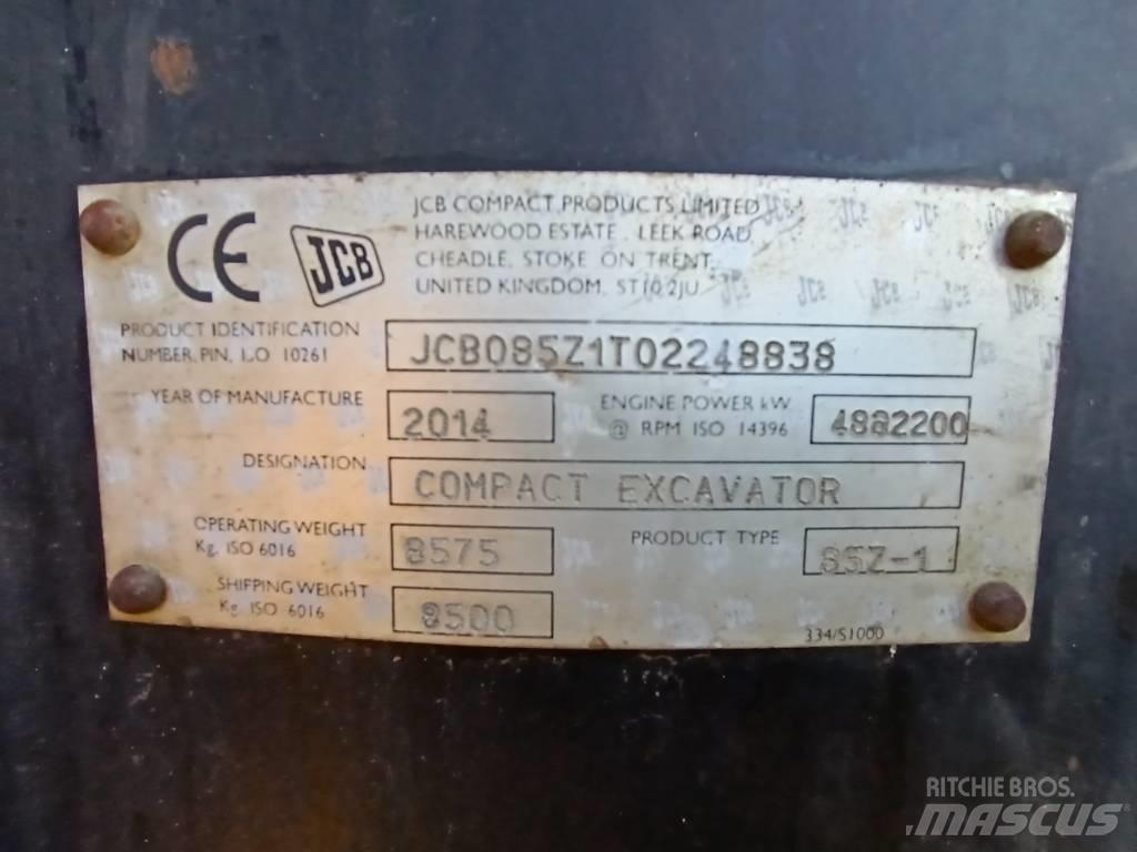 JCB 85 Z-1 Escavatori medi 7t - 12t