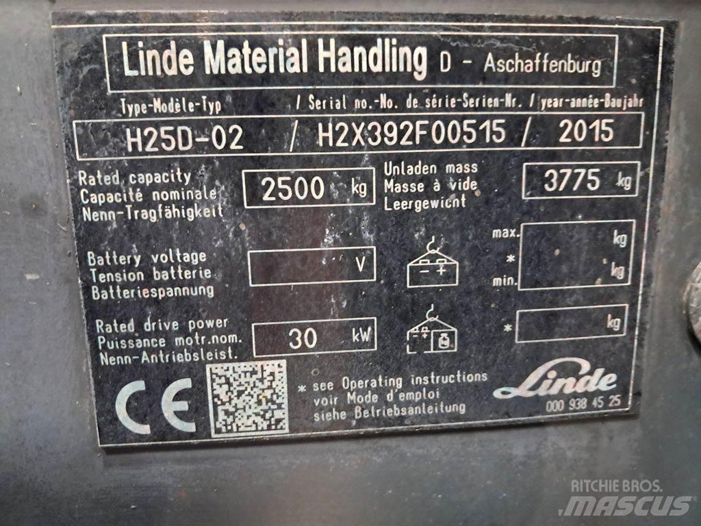 Linde H25D-02 Carrelli elevatori diesel