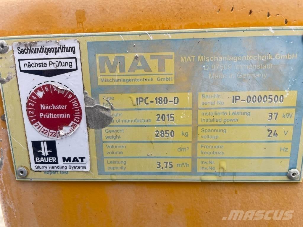 Bauer MAT IPC 180-D Costruzioni - Altro