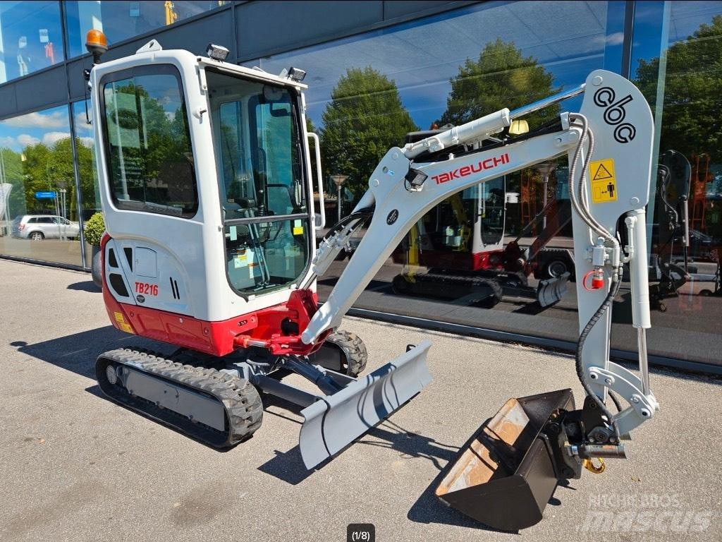 Takeuchi TB 216 Miniescavatori
