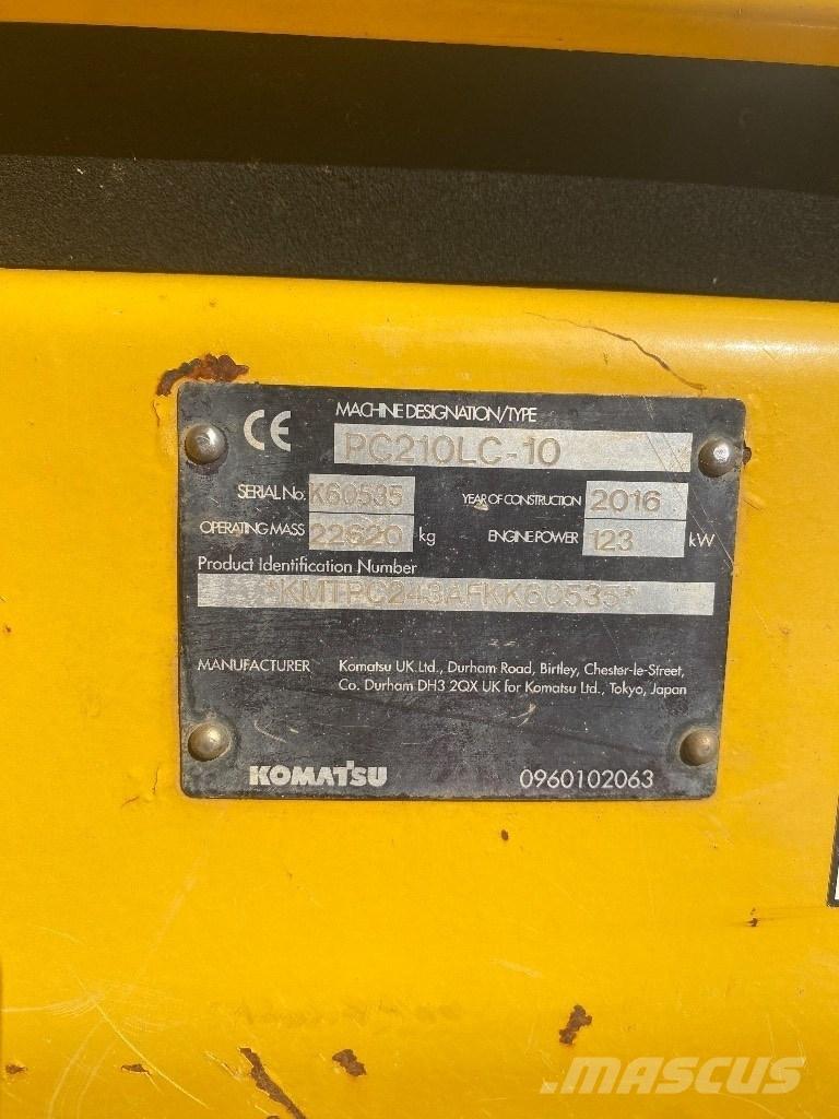 Komatsu PC 210 LC-10 Escavatori cingolati