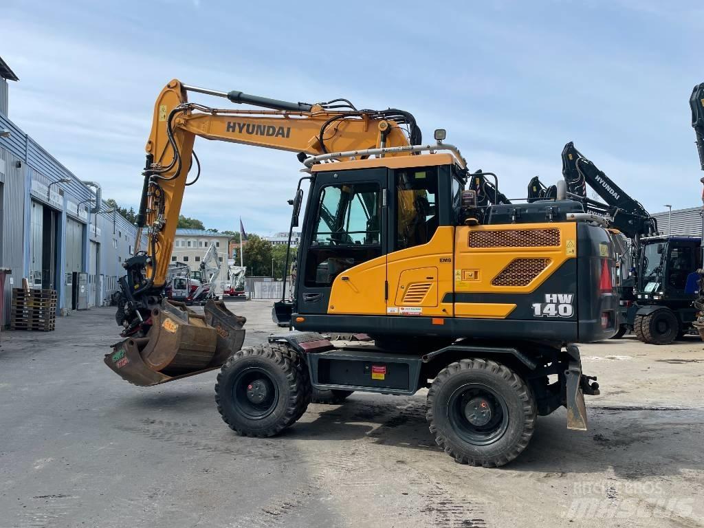 Hyundai HW140 Escavatori gommati