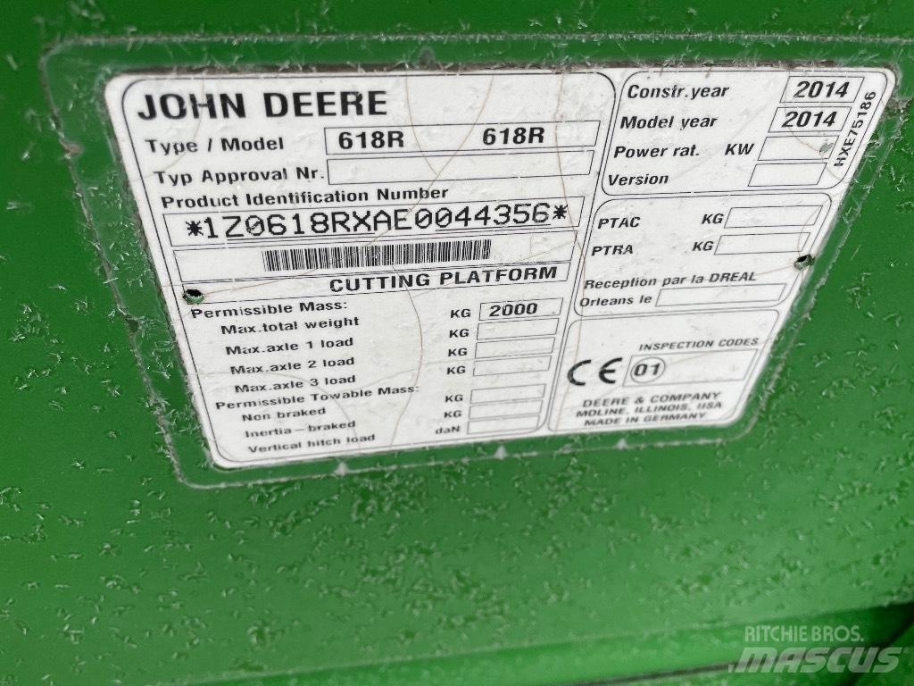 John Deere W 540 Mietitrebbiatrici