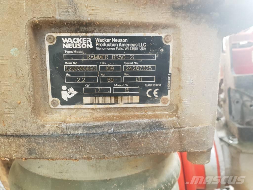 Wacker BS50-2i Vibrocostipatore verticale