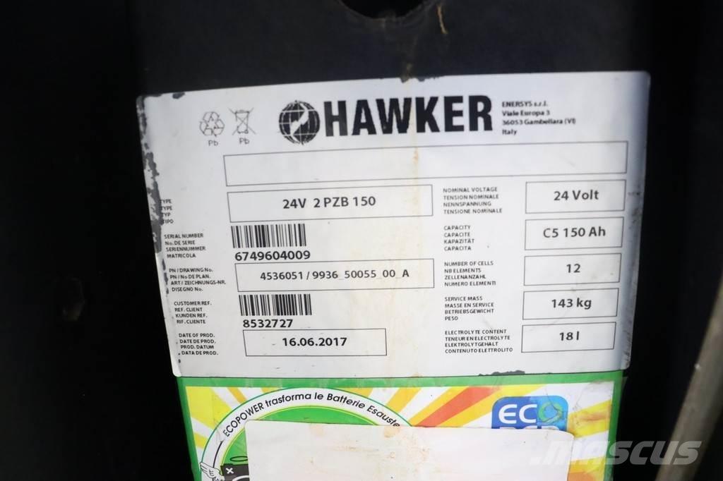 Crown SHR5520-1.13 Transpallet uomo a terra