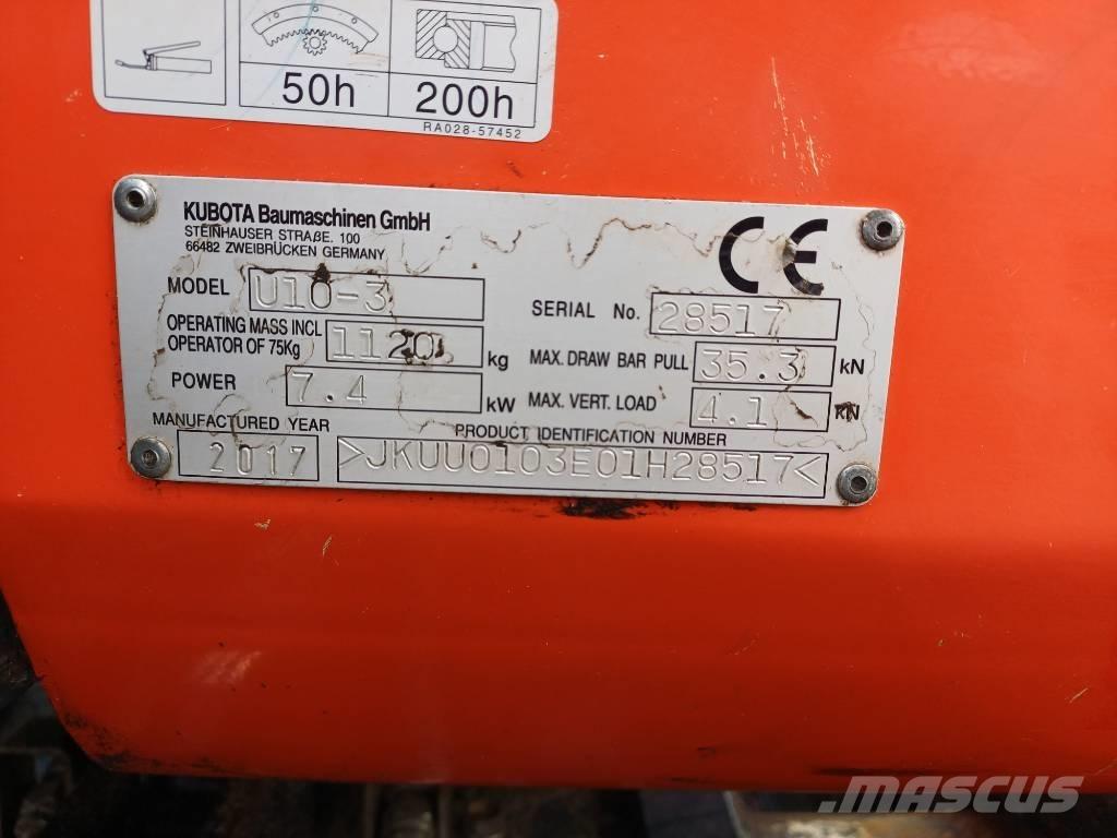 Kubota U 10-3 G Miniescavatori