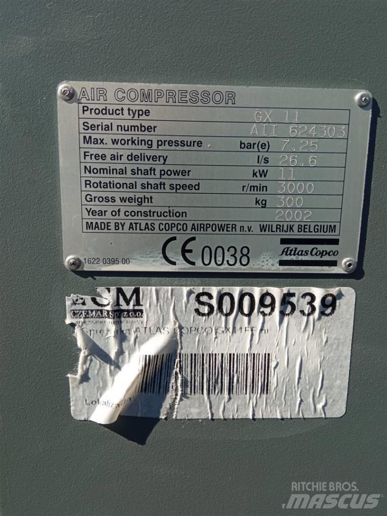 Atlas Copco GX11FF Compressori