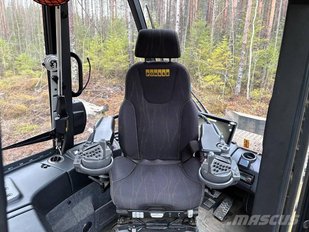 Ponsse ERGO 8W Abbattitrici, Disboscatrici