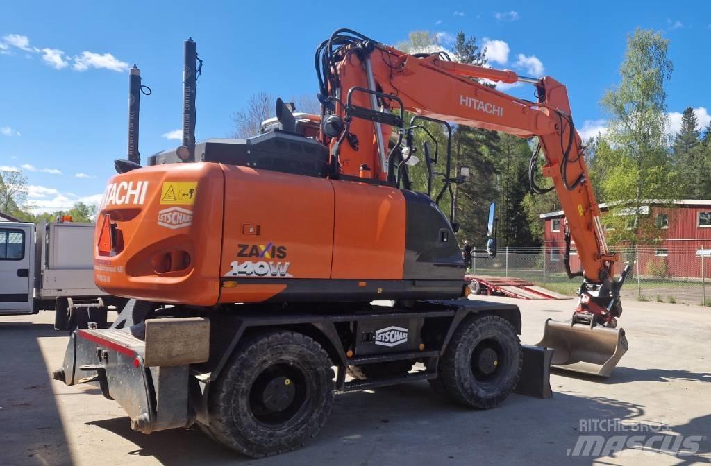 Hitachi ZX 140 W-6 Escavatori gommati