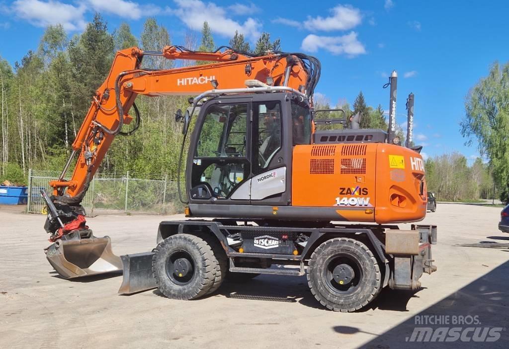 Hitachi ZX 140 W-6 Escavatori gommati