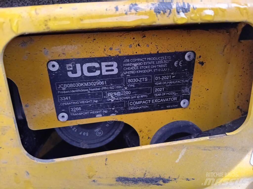 JCB 8030 ZTS Miniescavatori