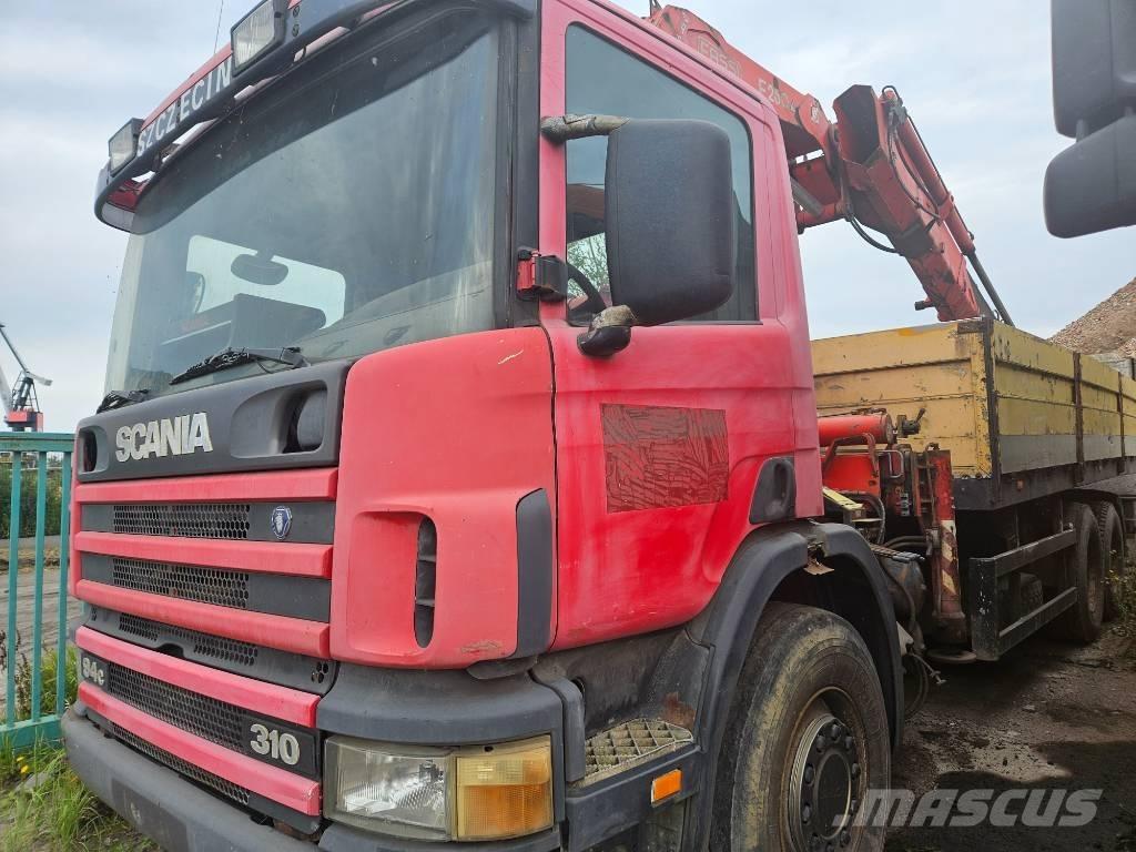 Scania P 94 FASSI Camion cassonati