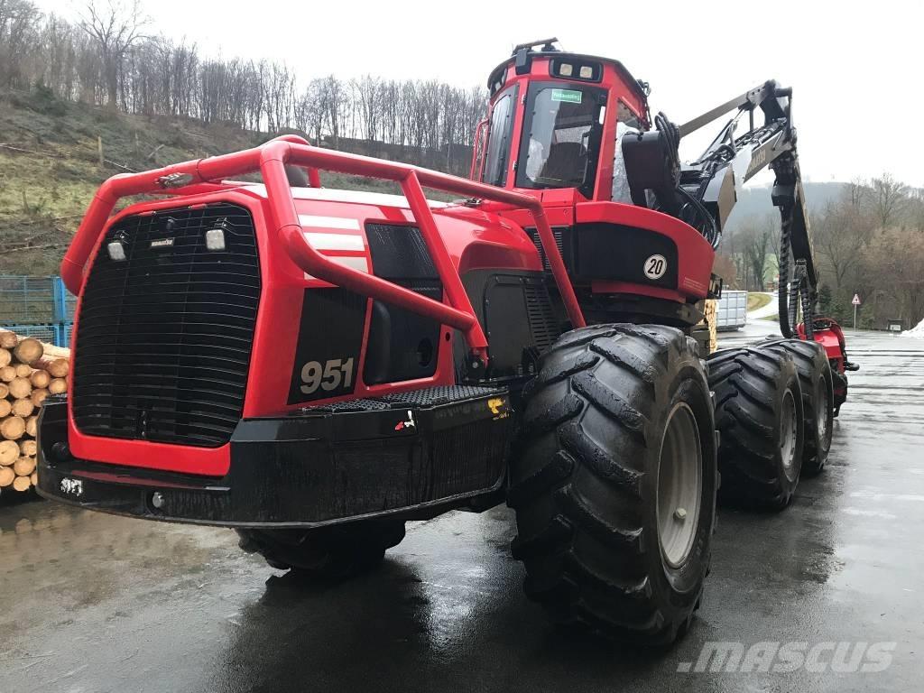 Komatsu 951 Abbattitrici, Disboscatrici