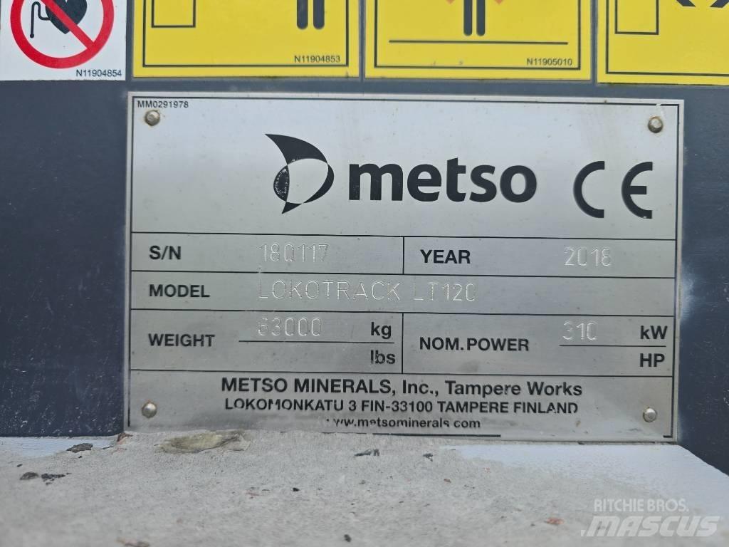Metso LT 120 Frantoi mobili
