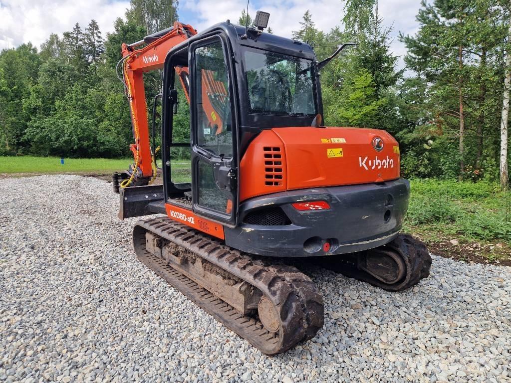 Kubota KX 080-4 Escavatori medi 7t - 12t