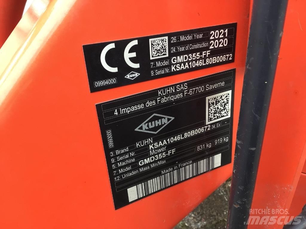 Kuhn GMD 355 Falciatrici