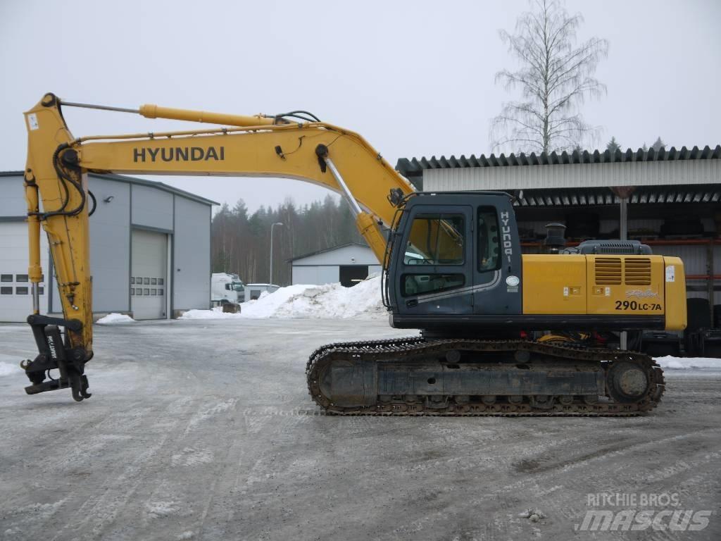 Hyundai R 290 LC-7A Escavatori cingolati