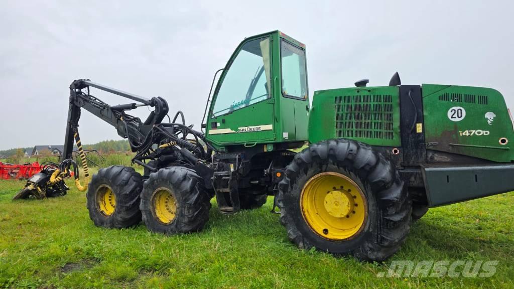 John Deere 1470 D Abbattitrici, Disboscatrici