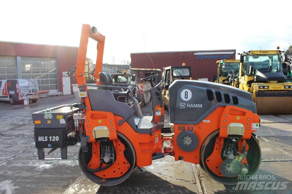 Hamm HD 13 VV Rulli a doppio tamburo