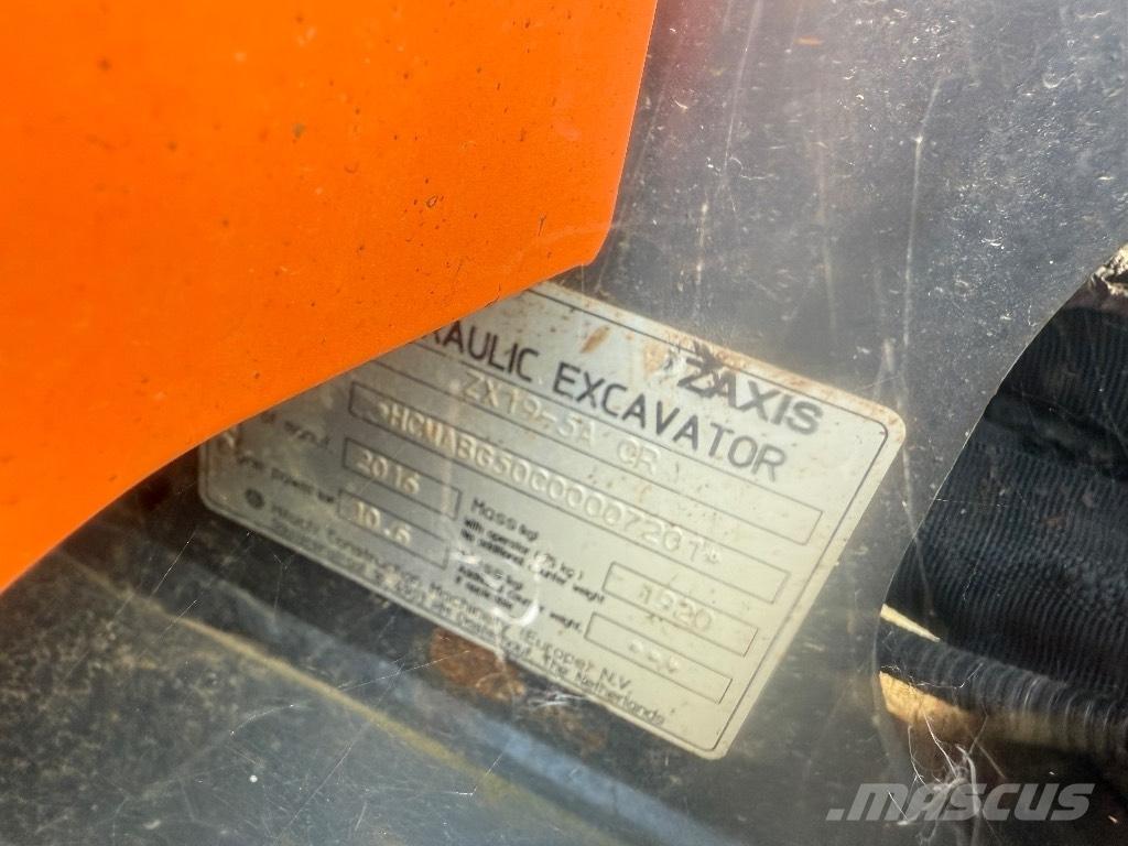 Hitachi ZX 19-5 Miniescavatori