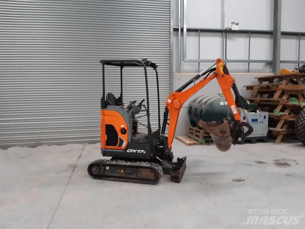 Doosan DX17Z Miniescavatori